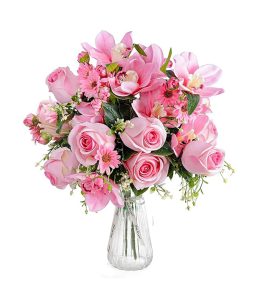 Bundles Silk Artificial Peonies Flowers Faux