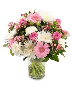 External Happiness Sweetly Blushing Bouquet